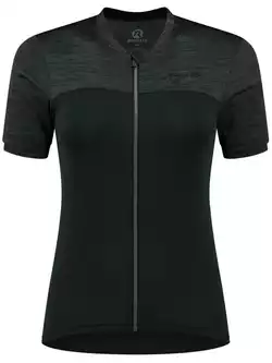 Rogelli MELANGE dámský cyklistický dres, Černá