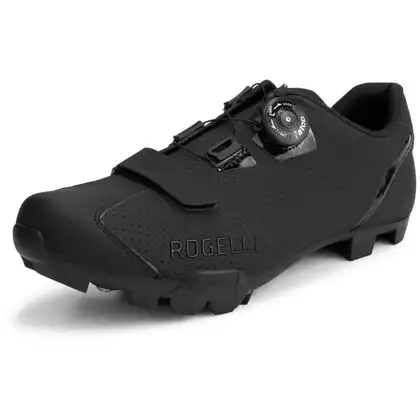 Rogelli MTB R400X pánské MTB cyklistické boty, Černá 