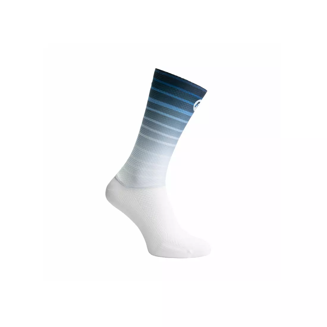 Rogelli SURF cyklistické ponožky Modrá bílá