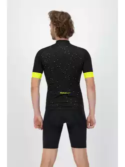 Rogelli TERRAZZO pánský cyklistický dres, Černá a žlutá