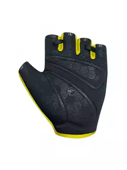 CHIBA PURE RACE cyklistické rukavice, žlutá
