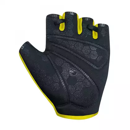 CHIBA PURE RACE cyklistické rukavice, žlutá
