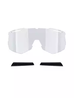 FORCE ATTIC Sportovní brýle s výměnnými skly, Černý a bílý