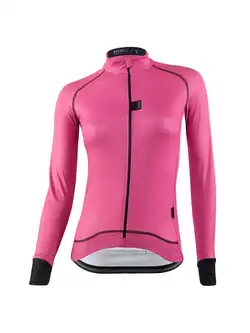 KAYMAQ DESIGN KYQ-LSW-2001-3 dámský cyklistický dres, růžový