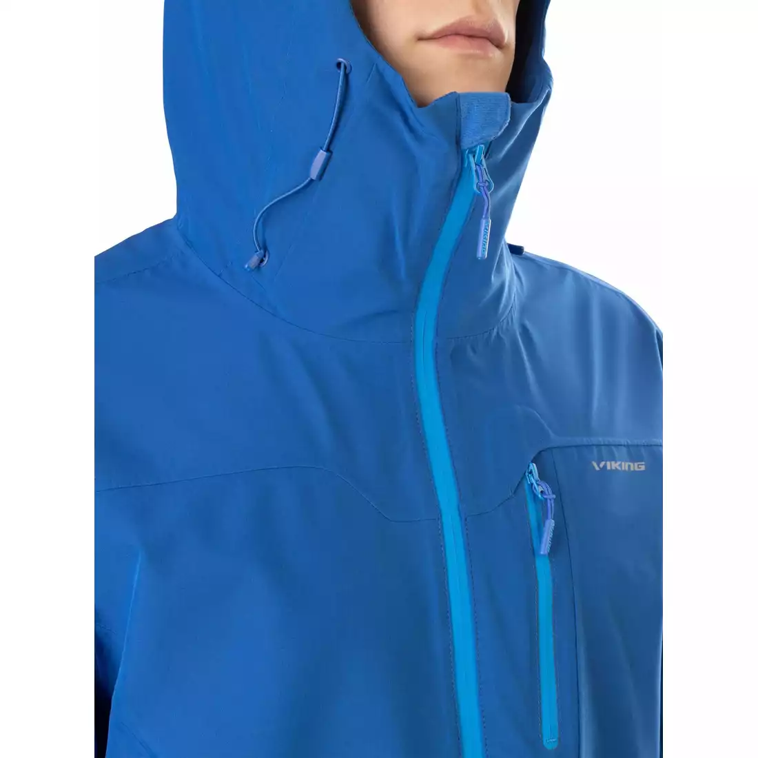 Pánská bunda do deště Viking Trek Pro Man 700/23/0905/1500 modrý