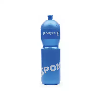 SPONSER NETTO Cyklistická láhev na vodu, 750ml, modrý