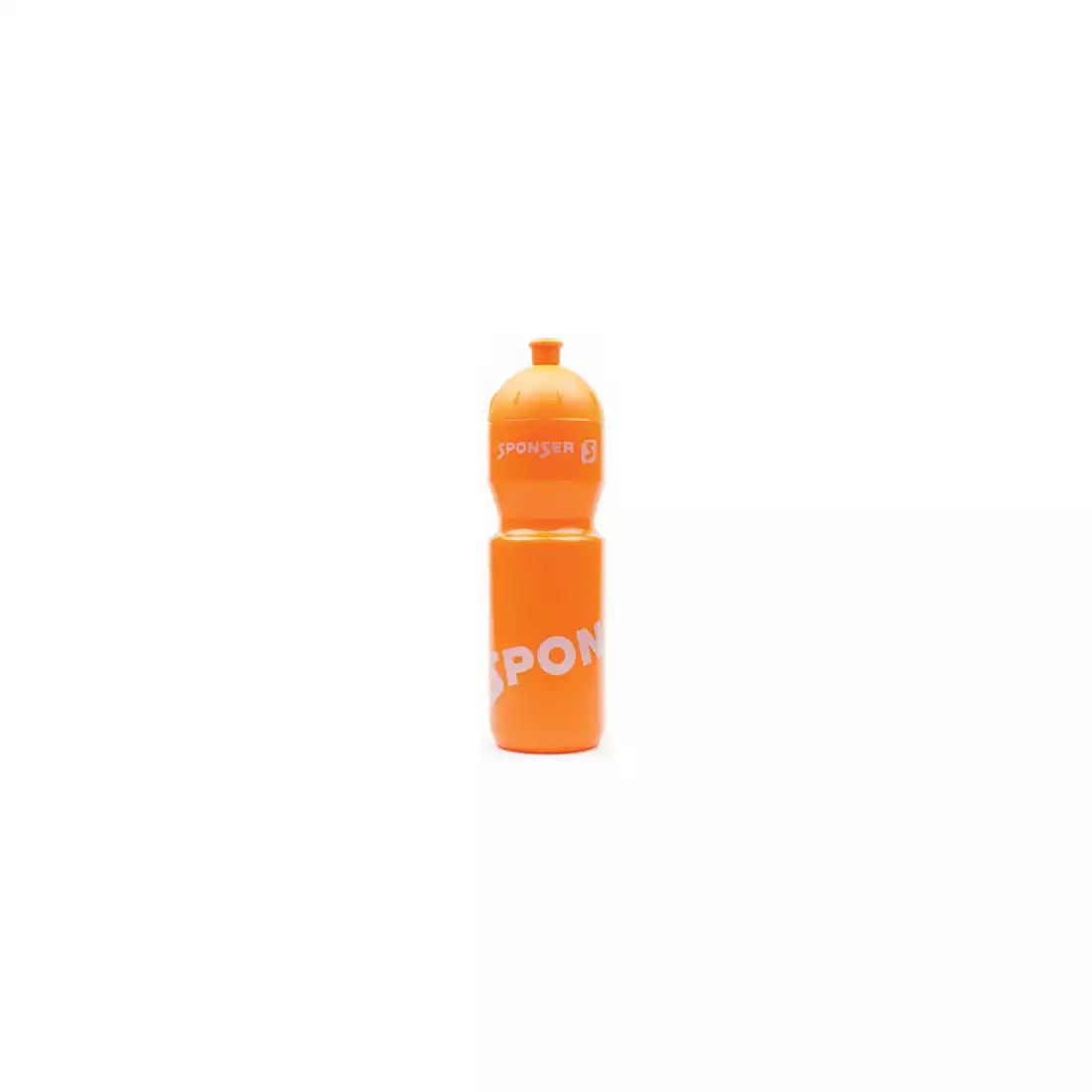 SPONSER NETTO cyklistická láhev na vodu 750 ml, oranžová/stříbrná