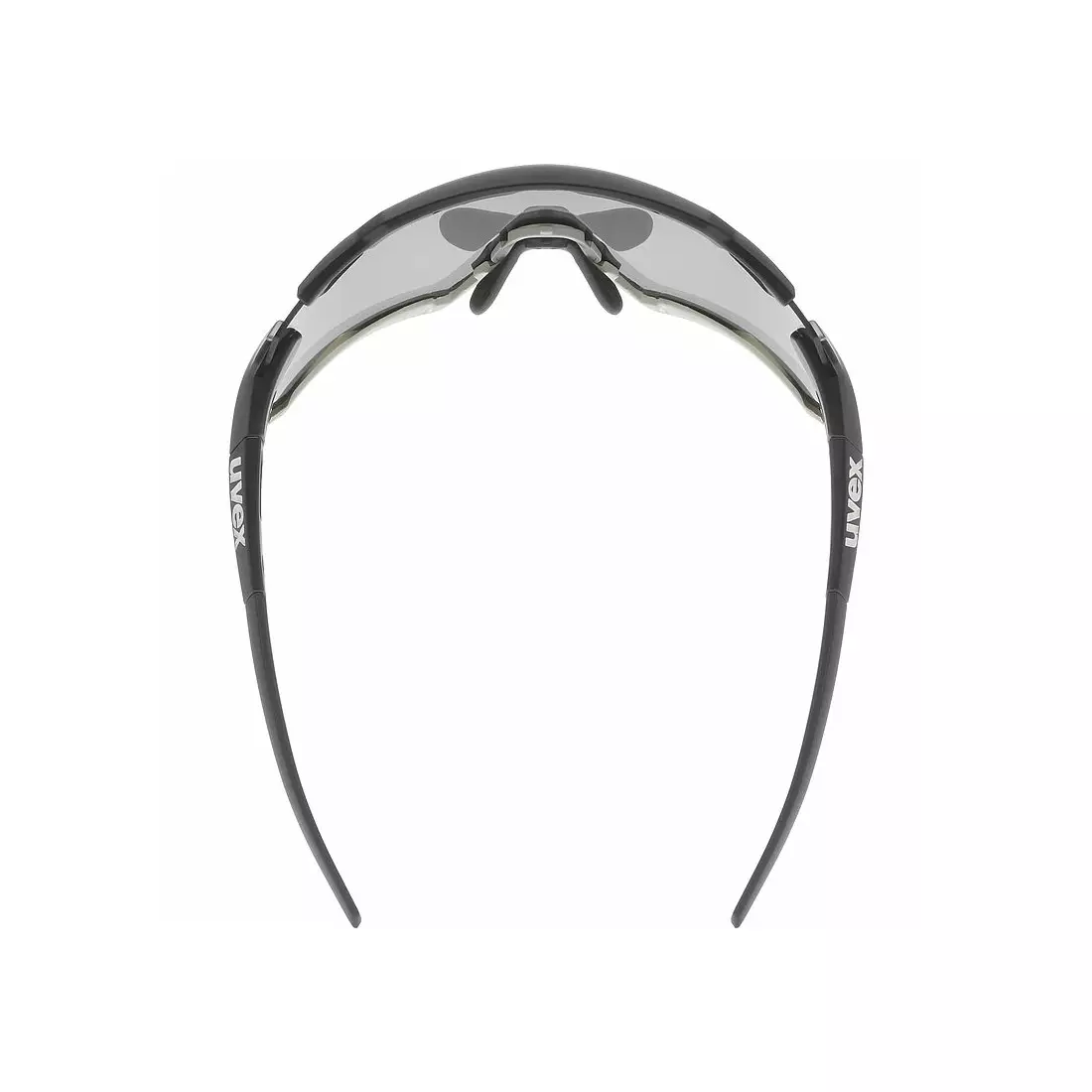 Sportovní brýle UVEX Sportstyle 228 mirror silver (S3), černo-šedé