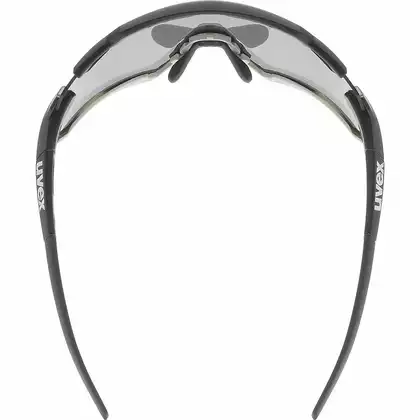UVEX sportovní brýle Sportstyle 228 mirror silver (S3), černo-šedá