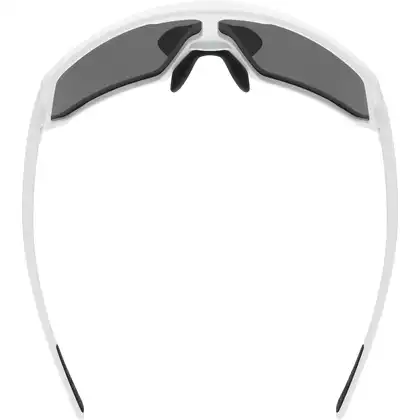 UVEX sportovní brýle Sportstyle 235 mirror silver (S3), bílý
