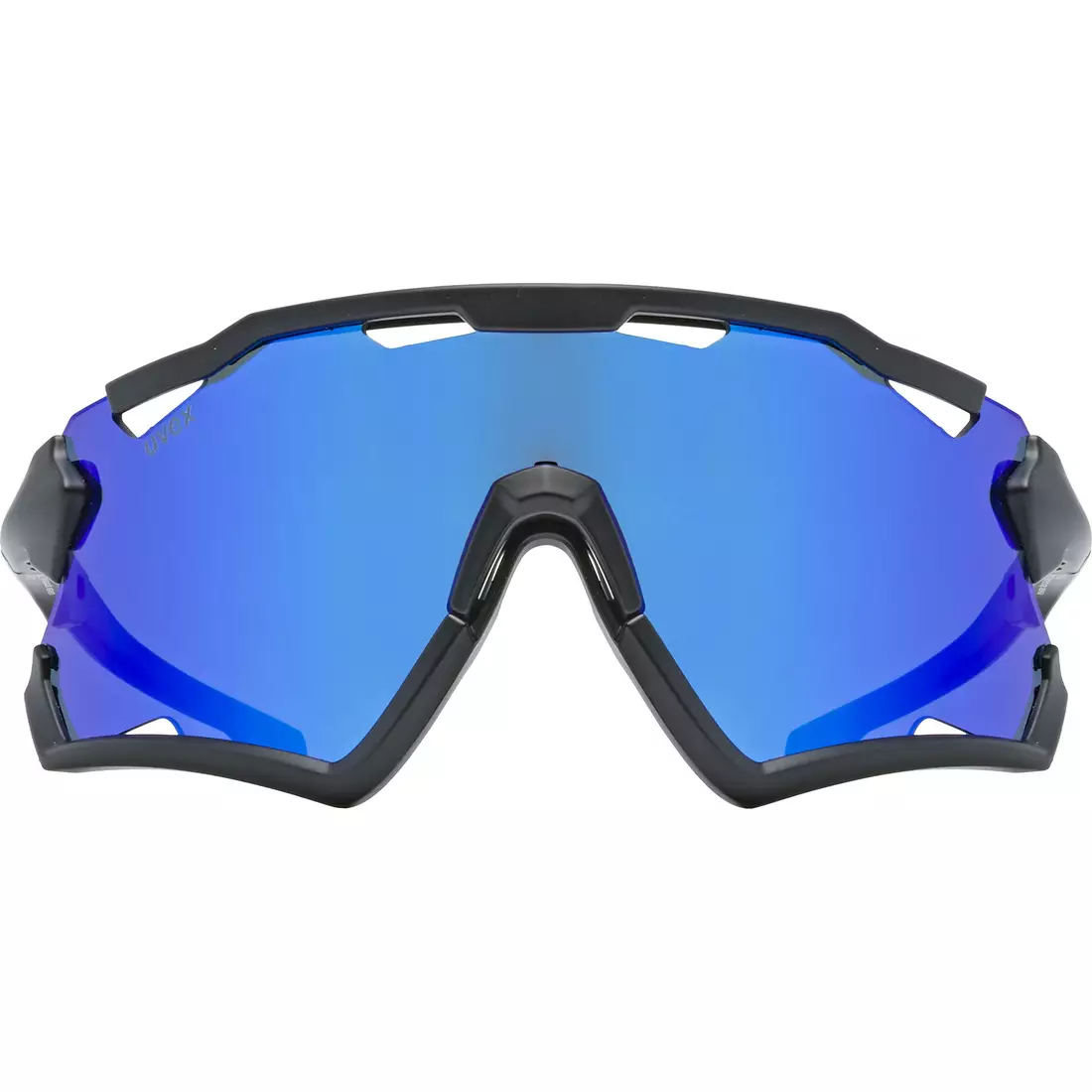 UVEX sportovní brýle Sportstyle 228 mirror blue (S2), černo