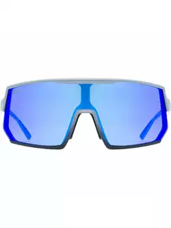 Sportovní brýle UVEX Sportstyle 235 zrcadlově modrá (S2), šedá
