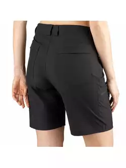 VIKING Dámské sportovní šortky, trekové šortky Sumatra Shorts Lady 800/24/9565/0900 černé