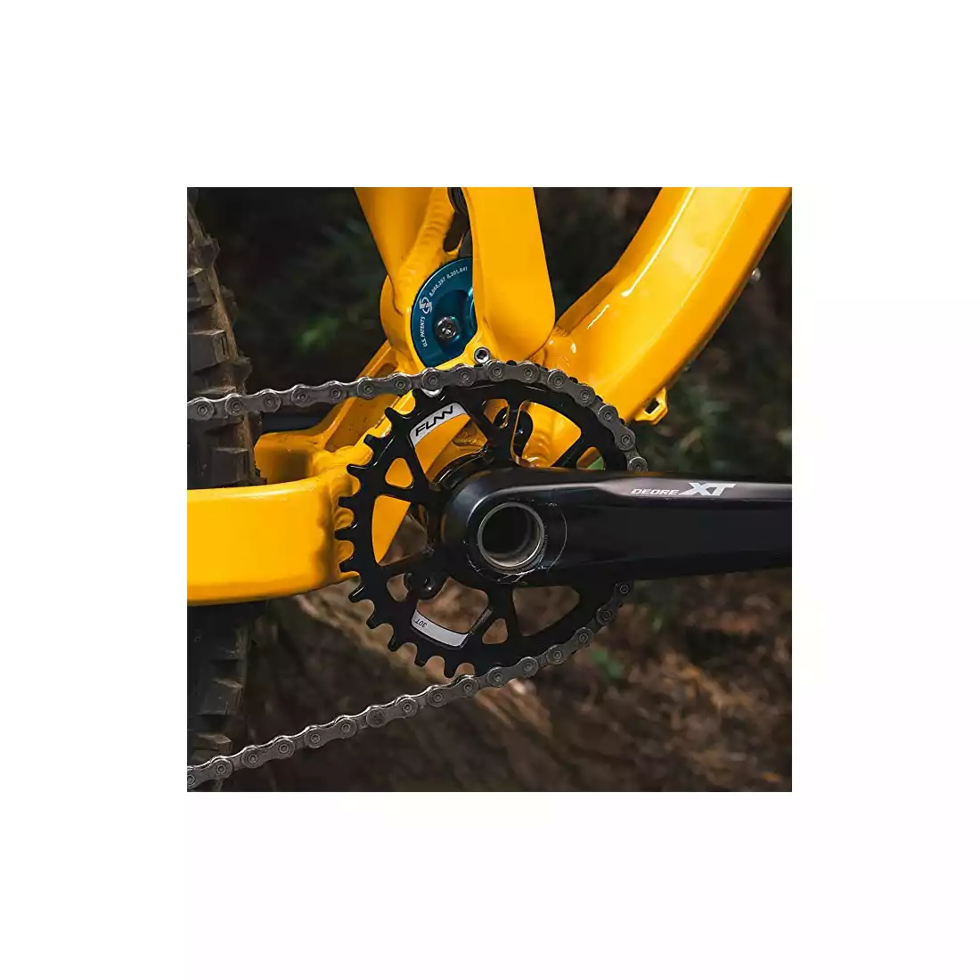 FUNN SOLO DS NARROW-WIDE 34T řetězové kolo pro kliky jízdního kola czarna