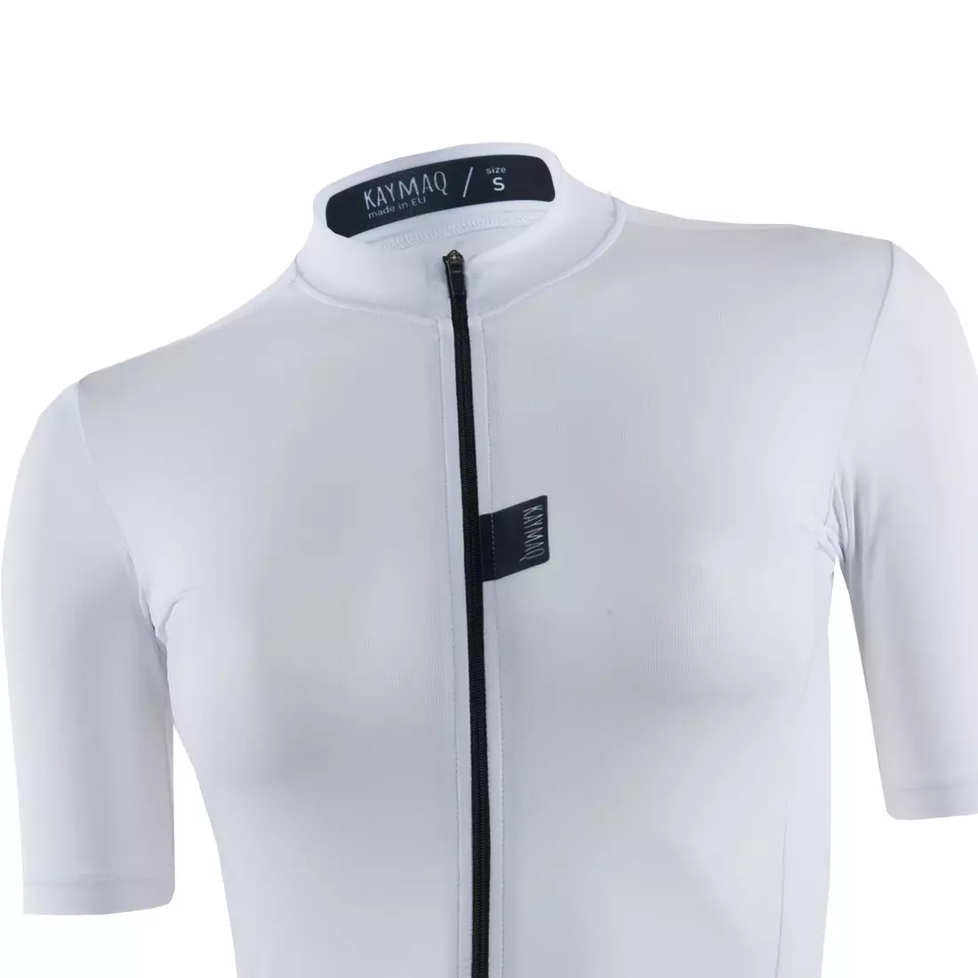 KAYMAQ dámský cyklistické dres krátký rukáv bílá KYQ-SS-2001-1