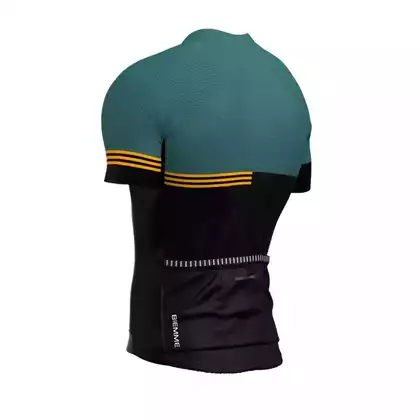 Biemme TERRA pánský cyklistický dres, černá a zelená
