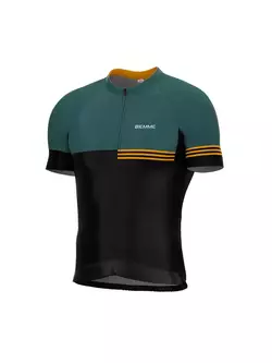 Biemme TERRA pánský cyklistický dres, černá a zelená