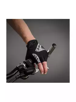 CHIBA Cyklistické rukavice AIR PLUS REFLEX černé 3011420B-2