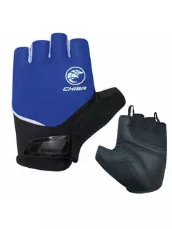 CHIBA SPORT Cyklistické rukavice, modrý