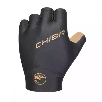 CHIBA cyklistické rukavice ECO GLOVE PRO Černá 3020522B-2