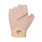 CHIBA cyklistické rukavice ECO GLOVE PRO růžová 3020522P-3