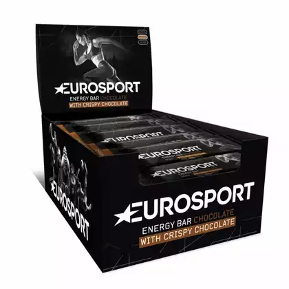 EUROSPORT Čokoládová energetická tyčinka 45g 20 kusů