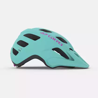 GIRO VERCE Dámská cyklistická helma MTB, tyrkysový