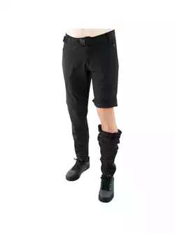 KAYMAQ STR-M-001 pánské cyklistické kalhoty s odepínatelnými nohami, černé