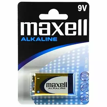 MAXELL LR61 9V alkalická baterie