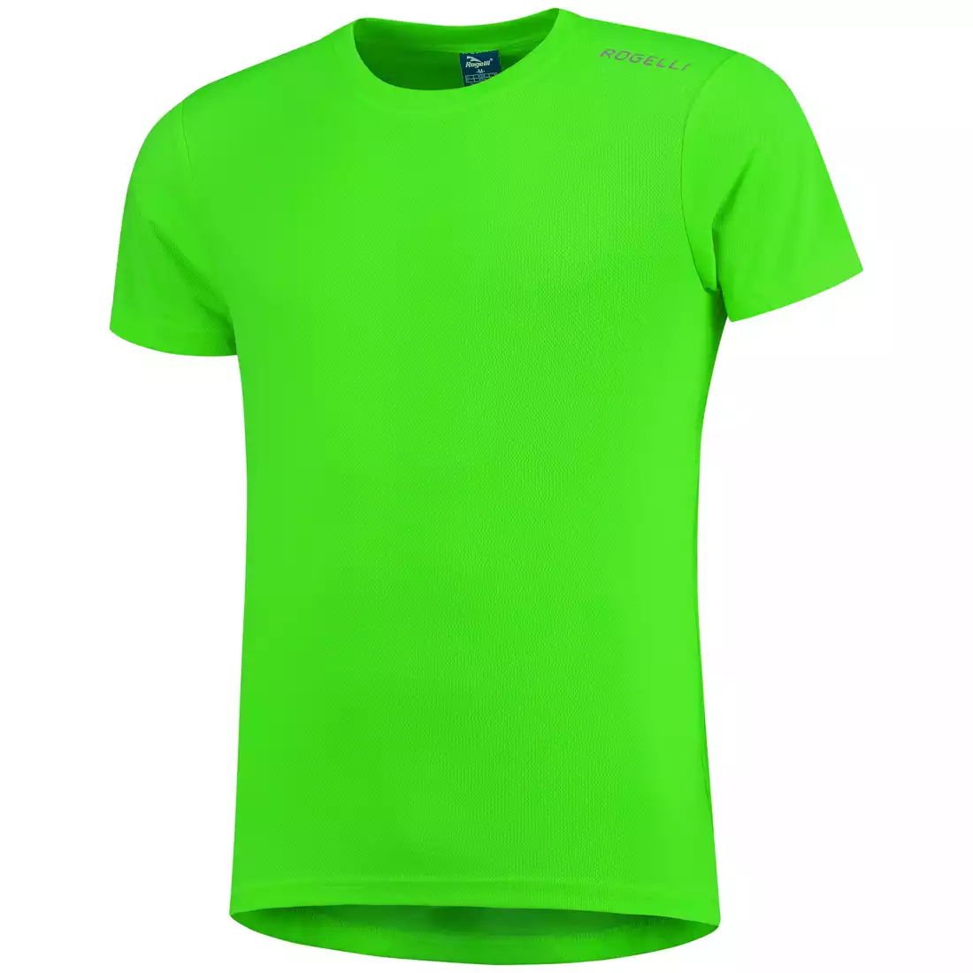 ROGELLI PROMOTION Sportovní tričko pro děti, fluo-zelené
