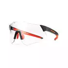 Rockbros 14110001002 sportovní brýle s fotochromatickou + korekční vložkou černá a červená