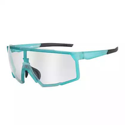Rockbros SP22BL cyklistické / sportovní brýle s polarizací tyrkysový