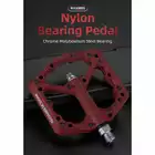 Rockbros nylon red 2021-12ARD platform pedals