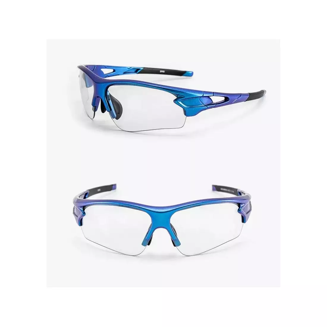 Cyklistické/sportovní brýle Rockbros s fotochromově modrou 10069