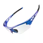 Cyklistické/sportovní brýle Rockbros s fotochromově modrou 10069