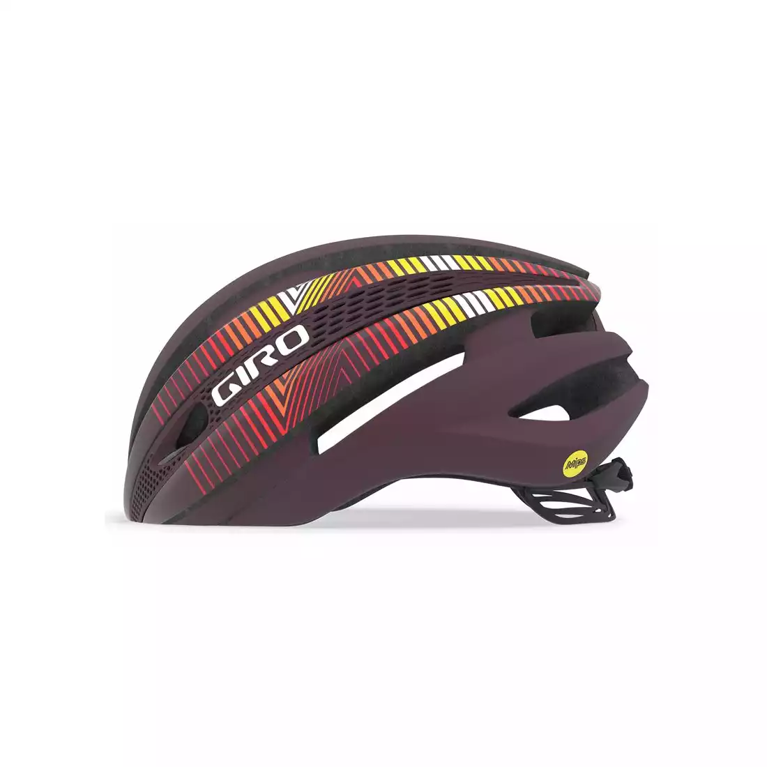 GIRO helma na silniční kolo SYNTHE INTEGRATED MIPS, matte dusty purple bars 