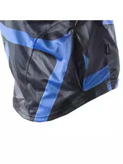 KAYMAQ DESIGN M36 Pánský ležérní cyklistický dres s dlouhým rukávem MTB/enduro, Modrý