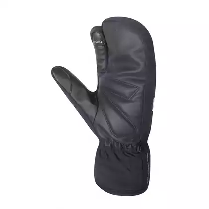 CHIBA ALASKA PRO zimní cyklistické rukavice PRIMALOFT, black 3110022C-2