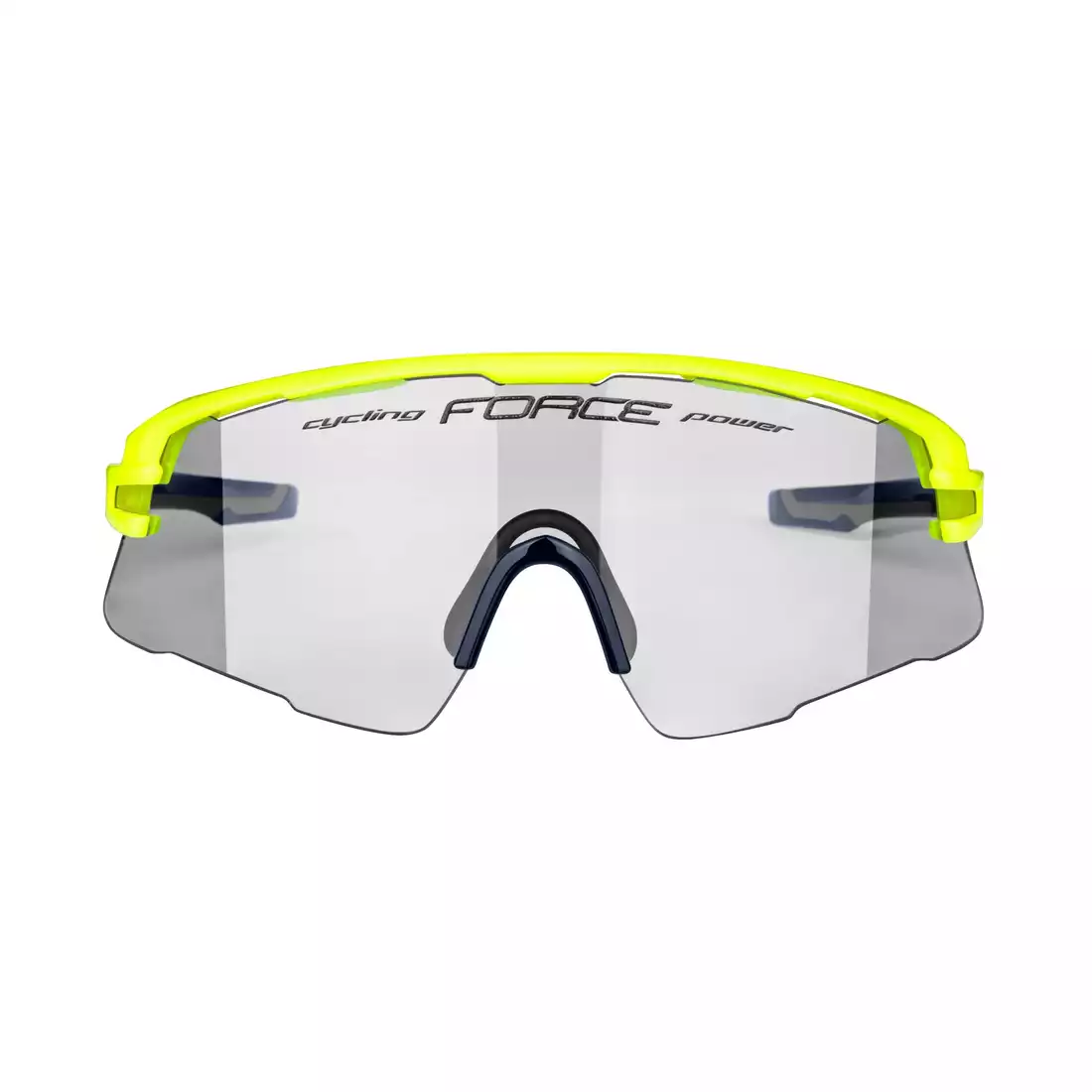 FORCE AMBIENT Fotochromatické sportovní brýle, fluo-černá