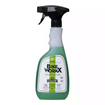 BIKE WORKX GREENER CLEANER čistič jízdních kol extra pěnivý 500 ml
