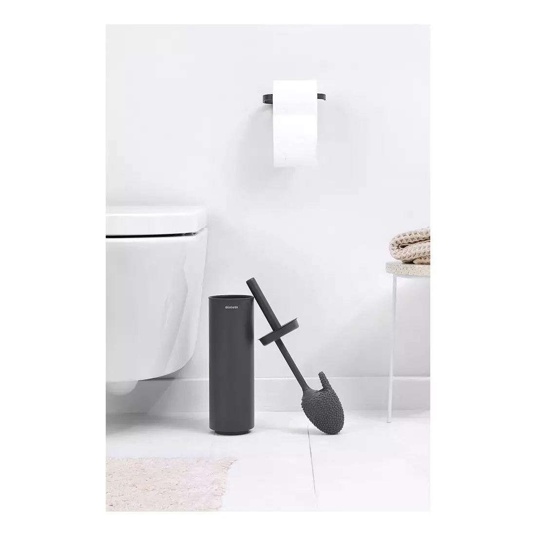 BRABANTIA MINDSET náhradní WC kartáč, tmavě šedá
