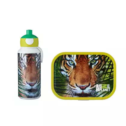Mepal Campus Lunch set Animal Planet Tiger dětská sada láhev na vodu + lunchbox