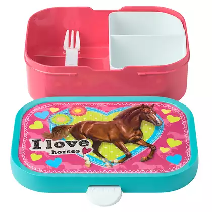 Mepal Campus My horse dětské lunchbox, růžovo-tyrkysová