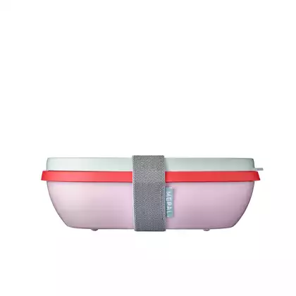 Mepal Ellipse Duo Strawberry Vibe lunchbox, růžová a mátová