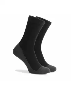 ROGELLI BAMBOO WATERPROOF zimní cyklistické ponožky, černé