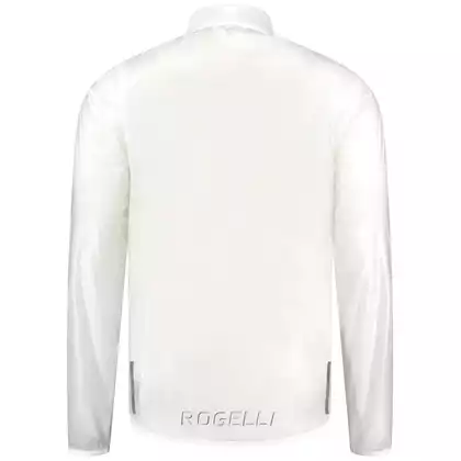 ROGELLI EMERGENCY pánská bunda do deště, bílá, průhledný