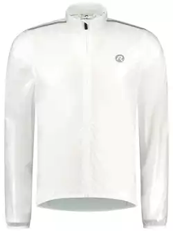 ROGELLI EMERGENCY pánská bunda do deště, bílá, průhledný