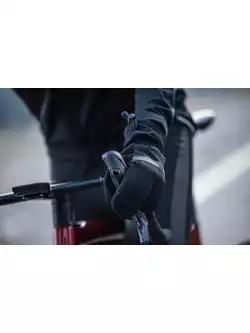 ROGELLI NOVA LOBSTER zimní cyklistické rukavice, černé