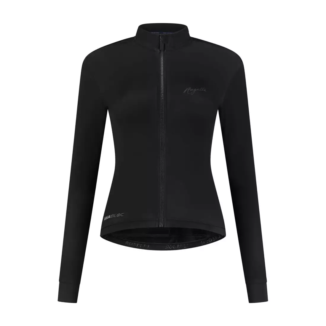 Rogelli DISTANCE dámská zateplená cyklistická bunda černá