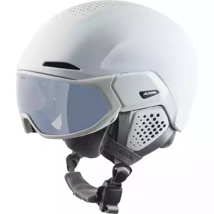 ALPINA ALTO Q-LITE 2023 lyžařská helma bílá mat